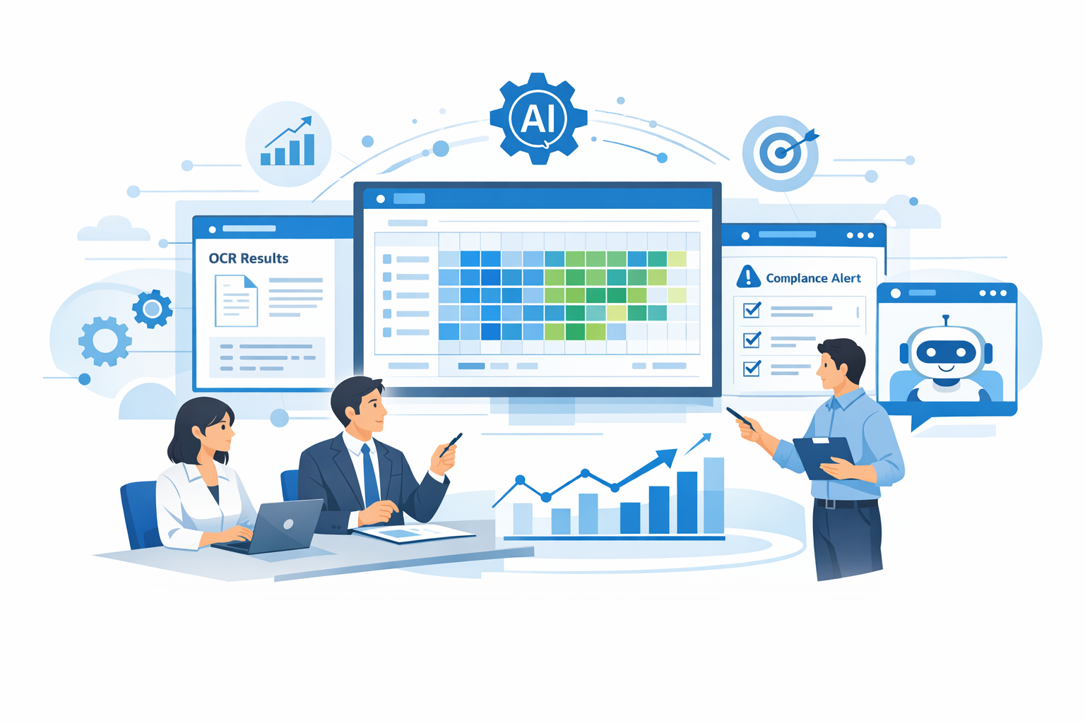 労務の生産性を上げるAIツール：ユースケース比較と導入ステップ、判断基準・KPIまで徹底解説のメインビジュアル