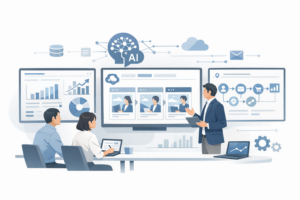 生成AIを活用したマーケの最新戦略：ROIを最大化する実践ガイドのメインビジュアル