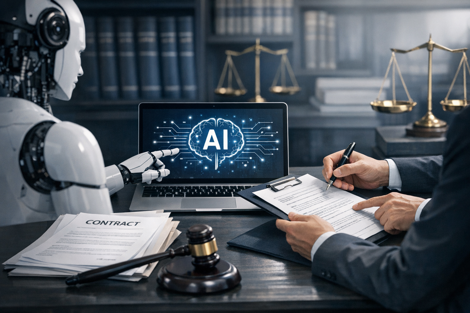 法務で使える生成AIの実践事例：ツール比較・導入90日計画・判断基準までのアイキャッチ画像