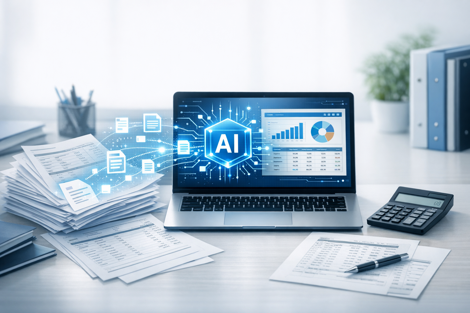 会計業務を自動化する生成AIの使い方：対象業務の見極め、ツール比較、導入手順とガバナンス