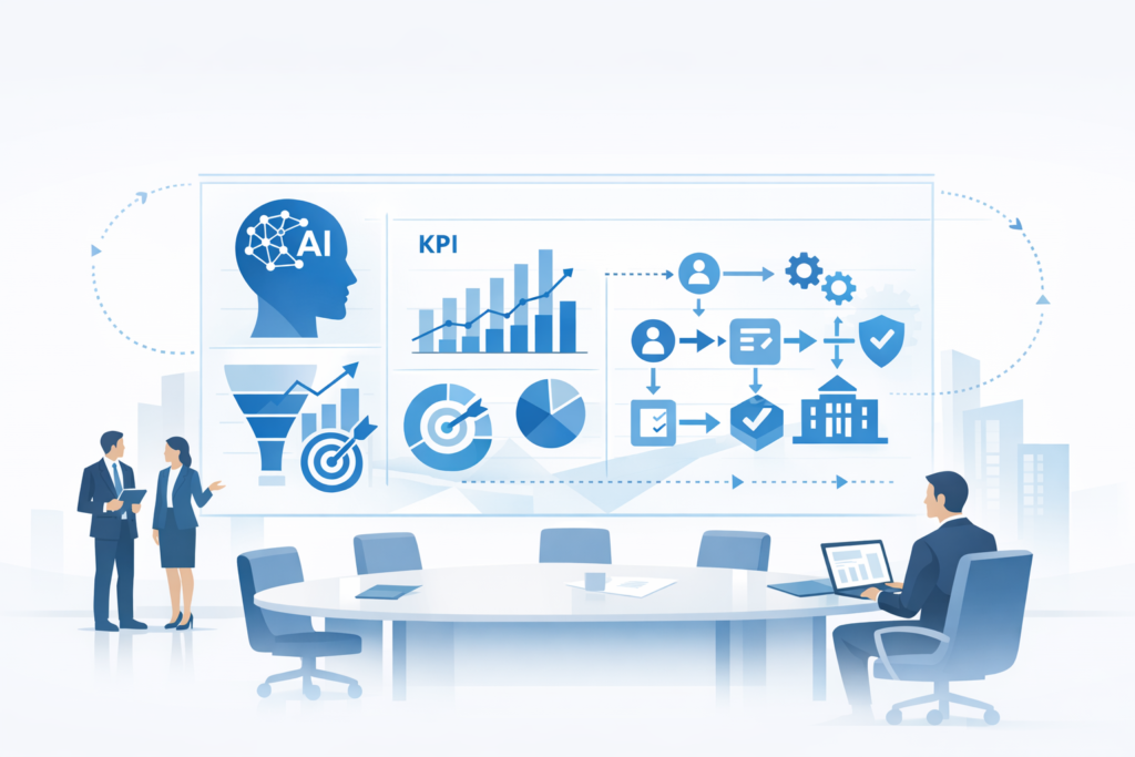 経営と生成AIの未来—営業現場で成果を出す最新トレンドと実装ロードマップのメインビジュアル