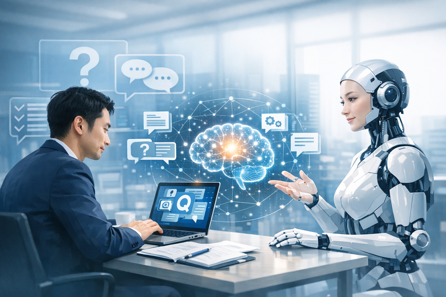 AI活用のFAQ担当者が知るべき生成AIの基本と実装ガイドのアイキャッチ画像